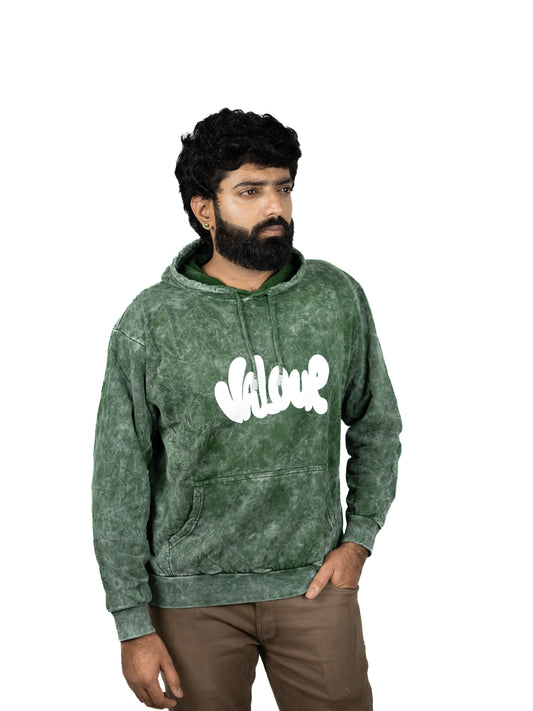 Green Horizon Hooded Sweatshirt