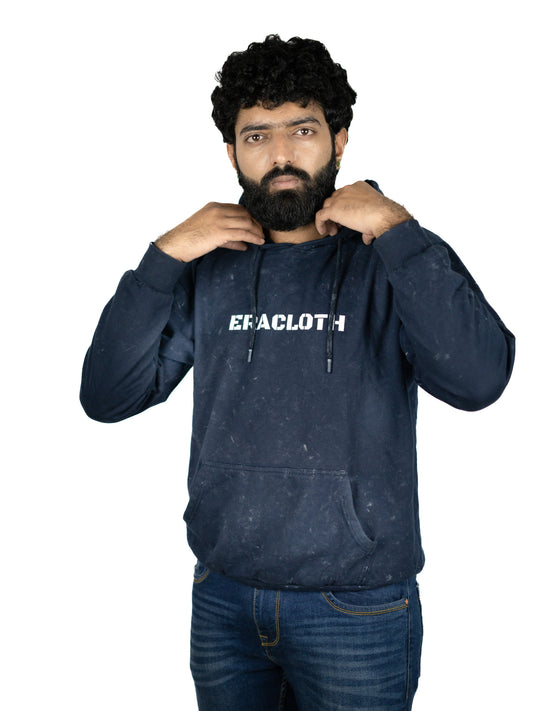 Stonewash Blue Hooded Sweatshirt
